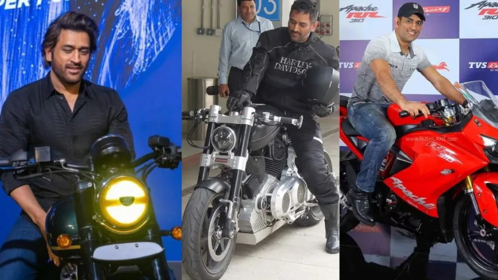 bikes of Mahendra Singh Dhoni